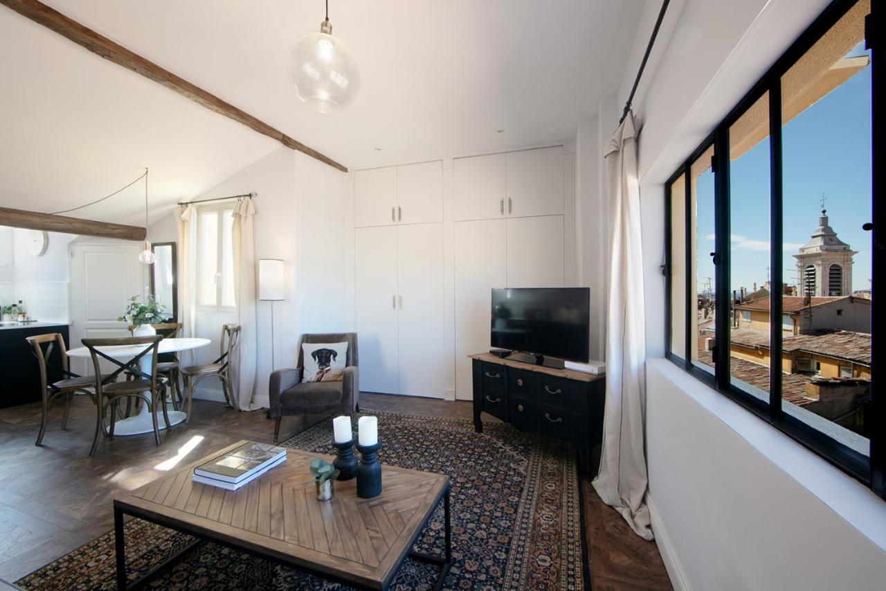 Cocoon Loft - Magnifique Loft Sous Toit, Refait A Neuf, Vues Splendides, Clim, Wifi Lejlighed Nice Eksteriør billede